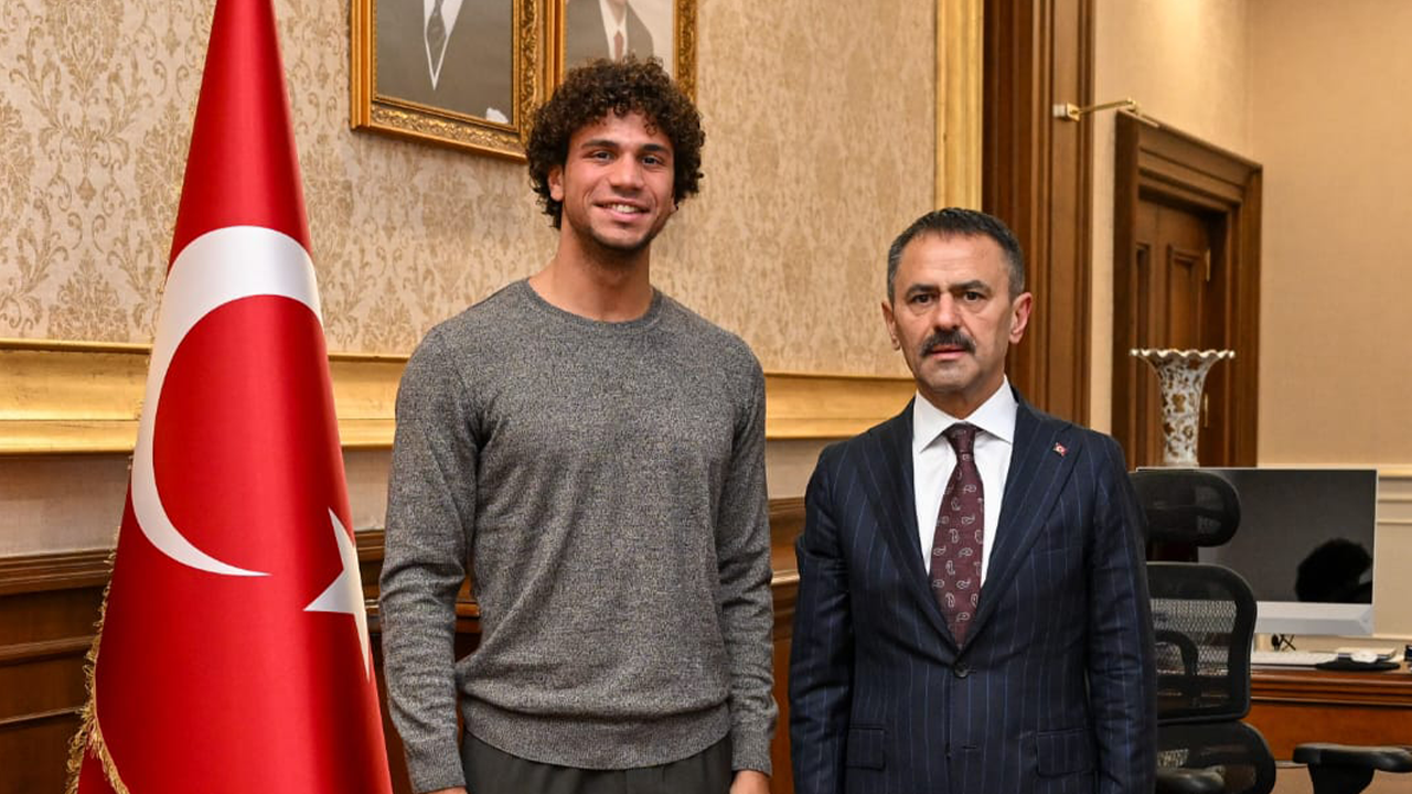 Umut Arman Sonay, Vali İlhami Aktaş'a ziyaret gerçekleştirdi