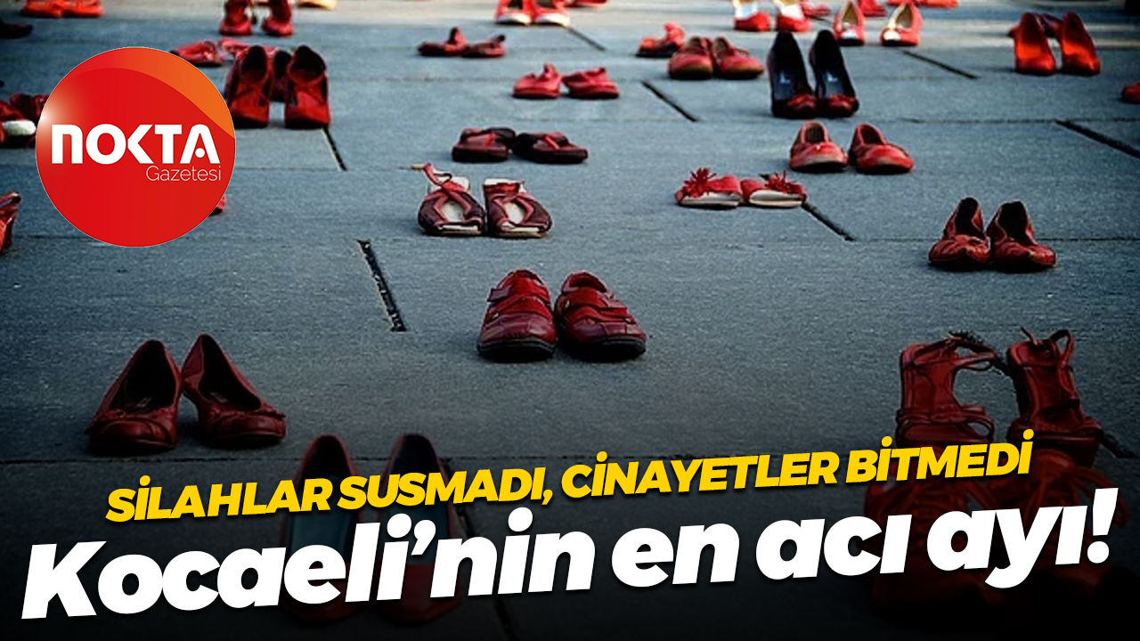 Silahlar susmadı, cinayetler bitmedi; Kocaeli’nin en acı ayı!