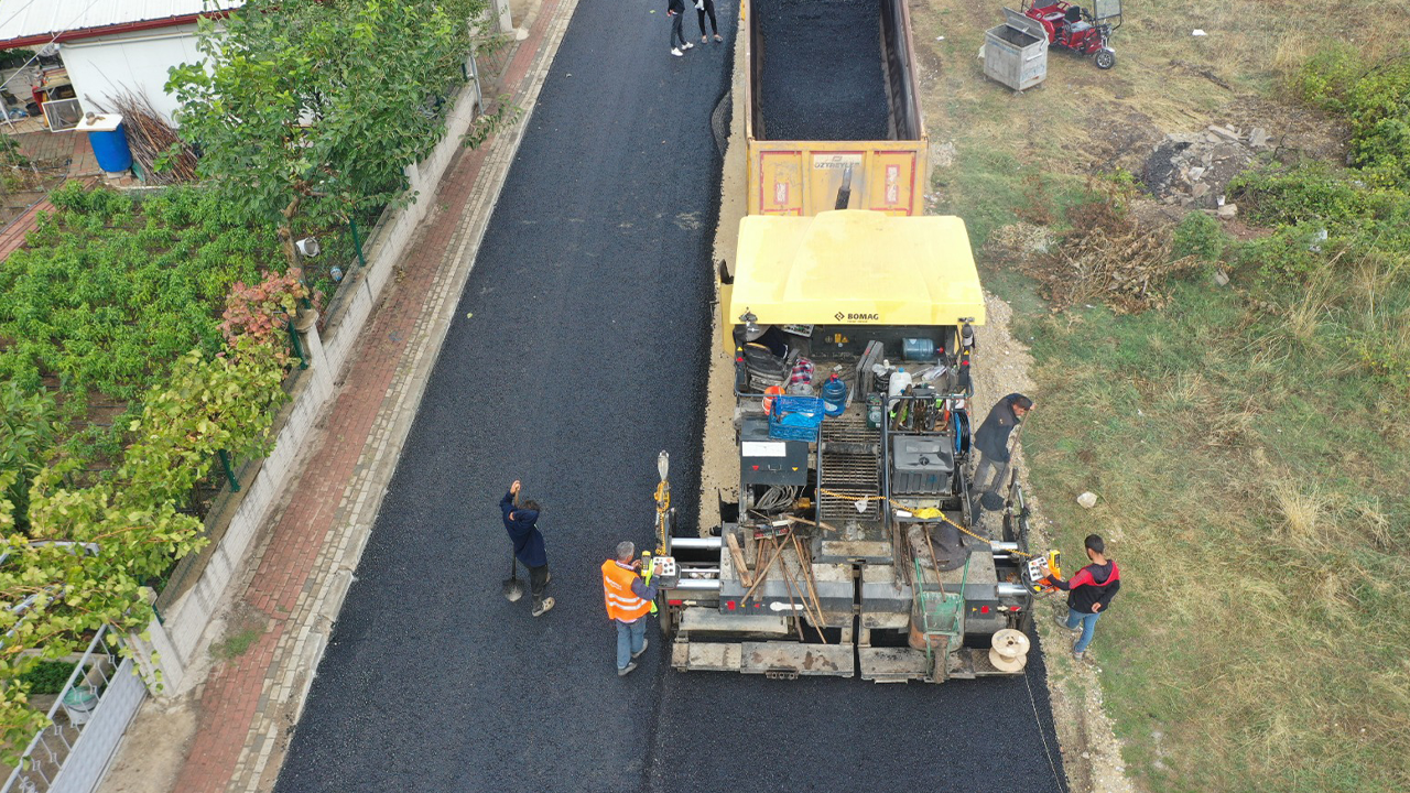 Başiskele Belediyesi'nden üstyapı çalışması!