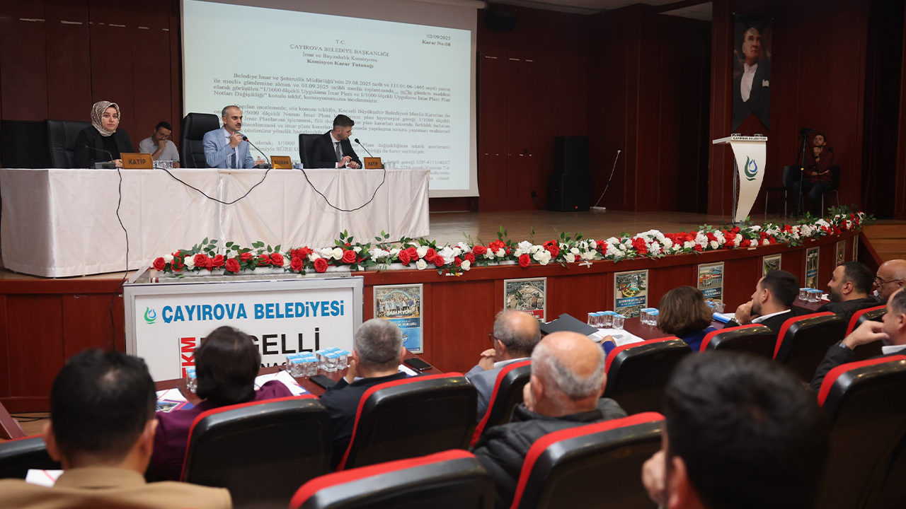 Çayırova’da Ekim Ayı Olağan Meclis Toplantısı yapıldı