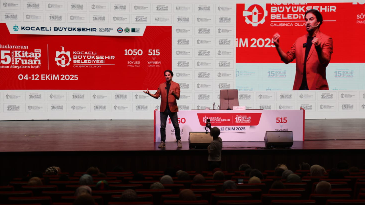 Kocaeli Kitap Fuarı söyleşileri kaldığı yerden devam ediyor!