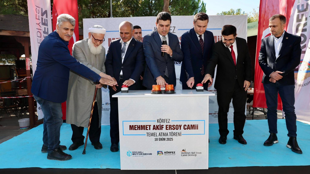 Mehmet Akif Ersoy Camii’nin temeli atıldı
