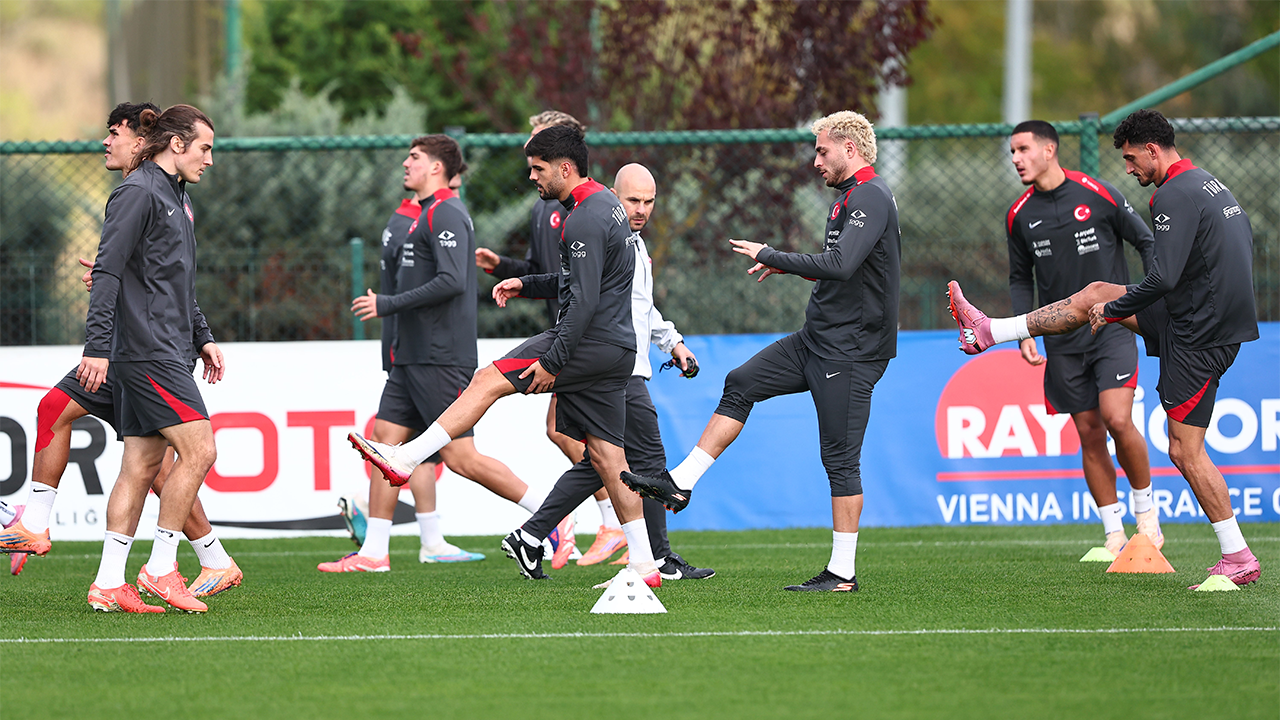 A Milliler Gürcistan maçının hazırlıklarına başladı