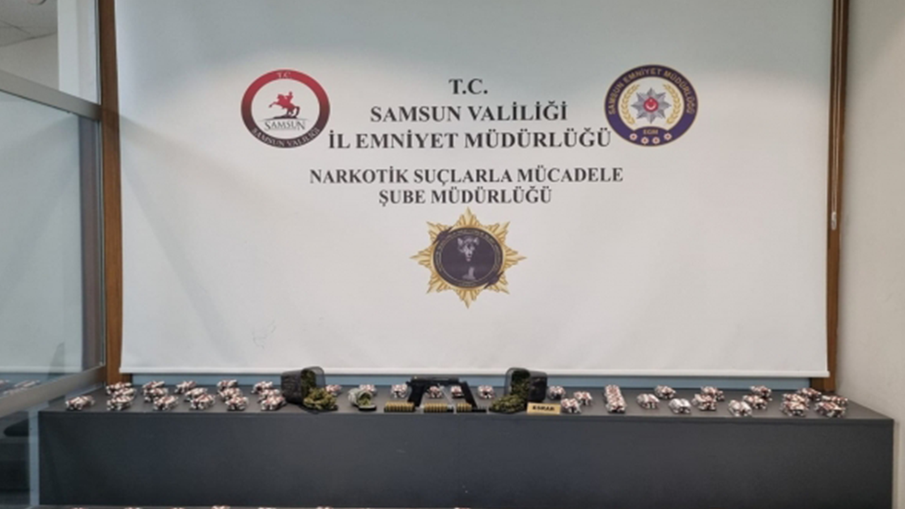 Samsun’da uyuşturucu operasyonu!