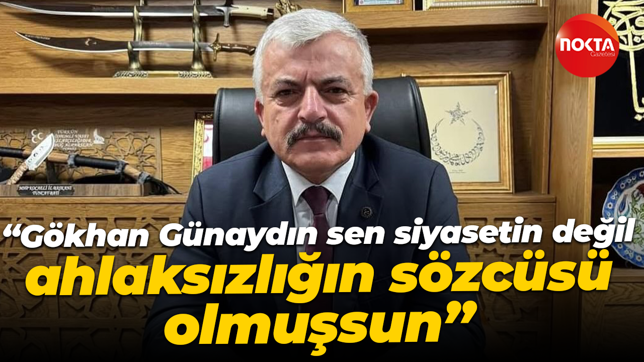 Tuncay Batı: Gökhan Günaydın, sen siyasetin değil ahlaksızlığın sözcüsü olmuşsun
