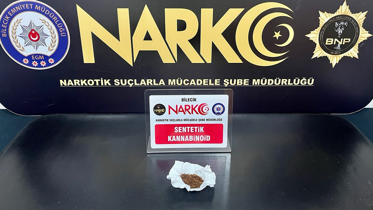Bilecik'te uyuşturucu operasyonu!