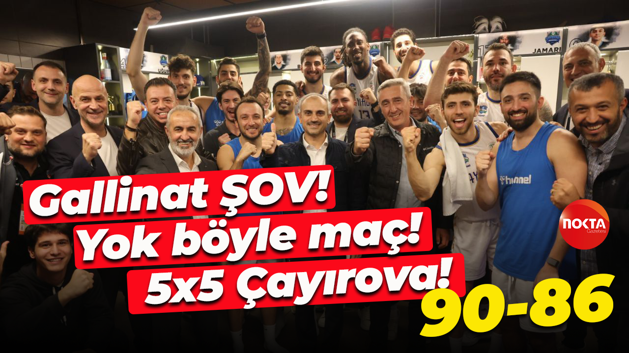 Gallinat ŞOV! Yok böyle maç! 5x5 Çayırova! “90-86”