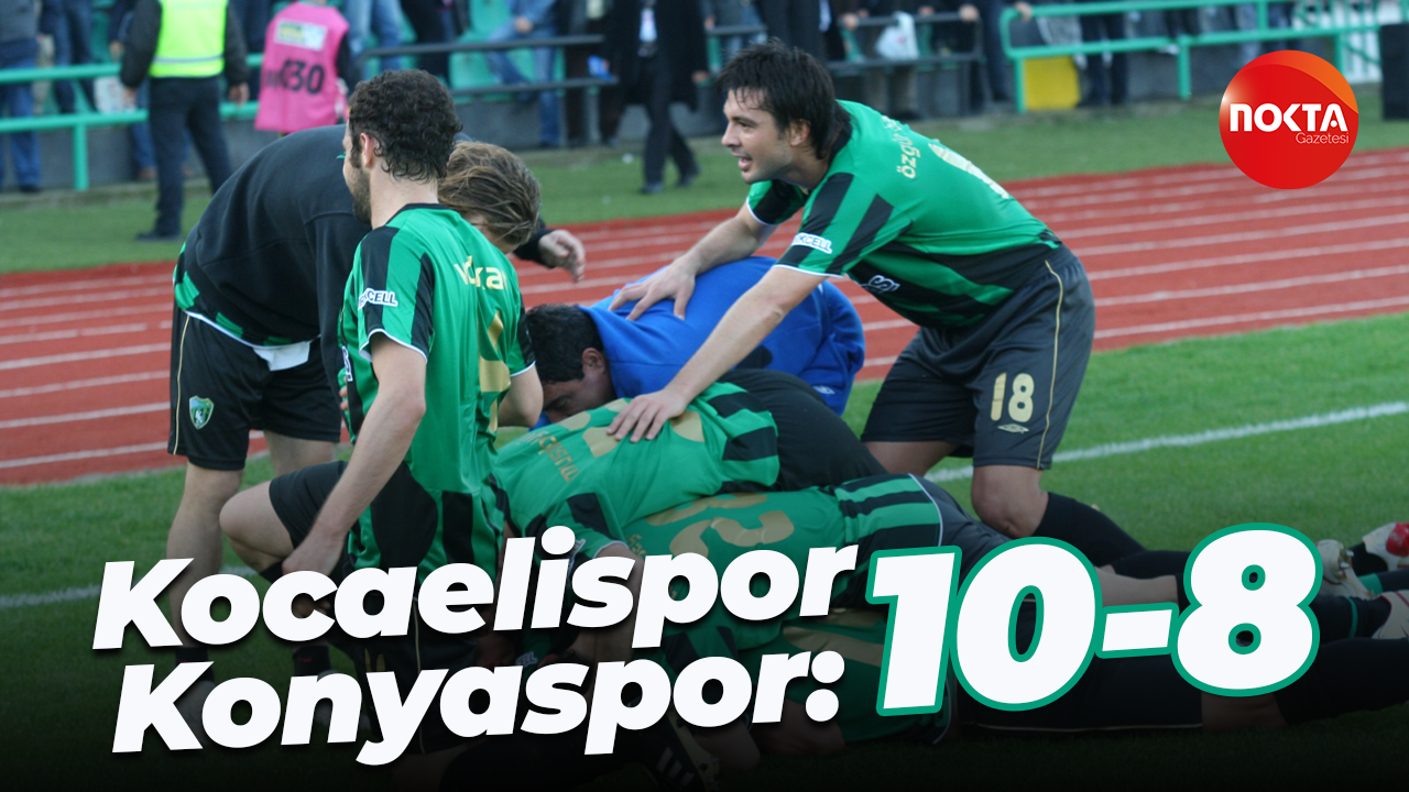 Kocaelispor – Konyaspor: 10-8