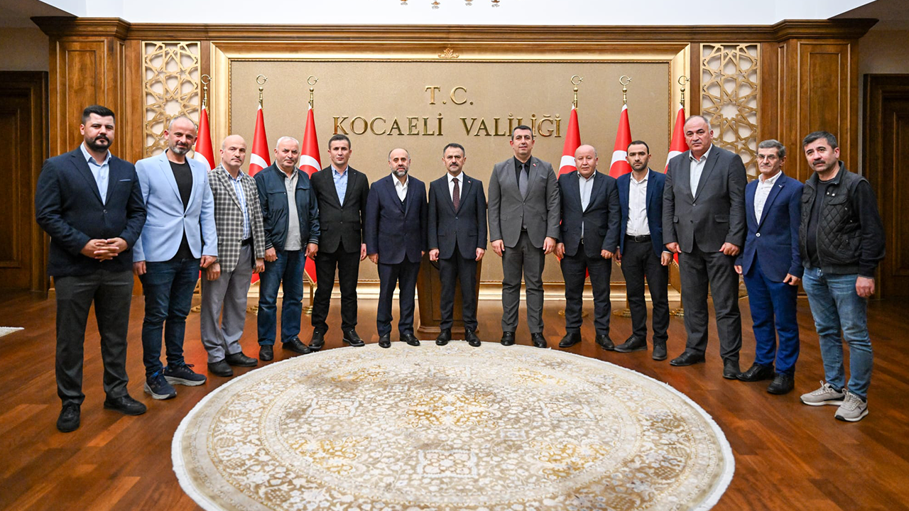 Prof. Dr. Hüseyin Şaşkın'dan İlhami Aktaş'a ziyaret