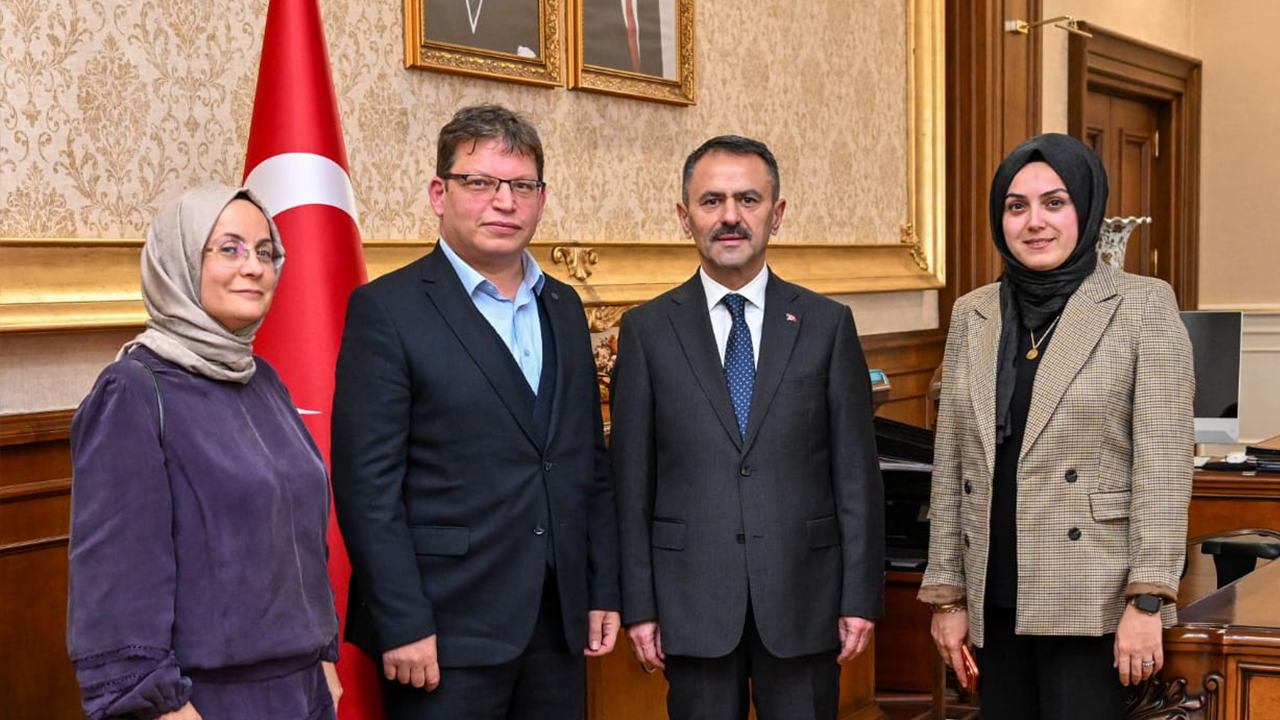 Prof. Dr. Mehmet Çiçek’ten İlhami Aktaş’a ziyaret