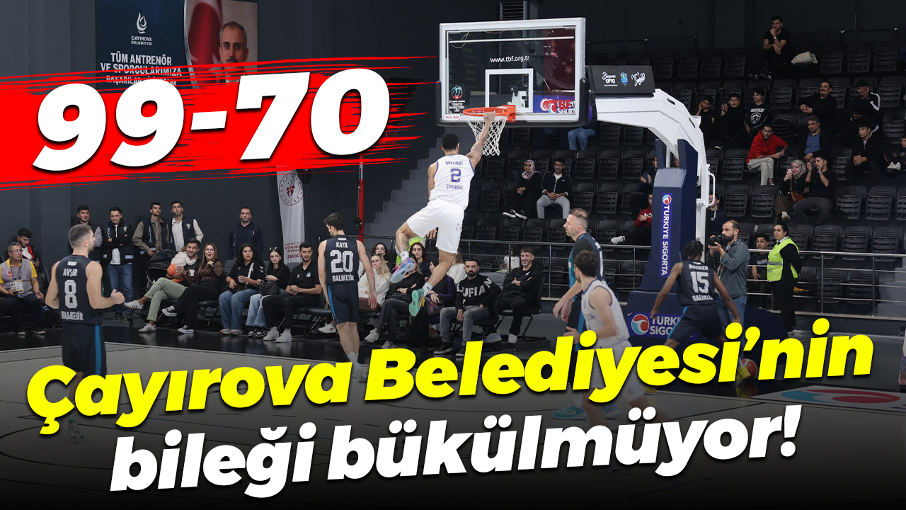 Çayırova Belediyesi’nin bileği bükülmüyor! "99-70"
