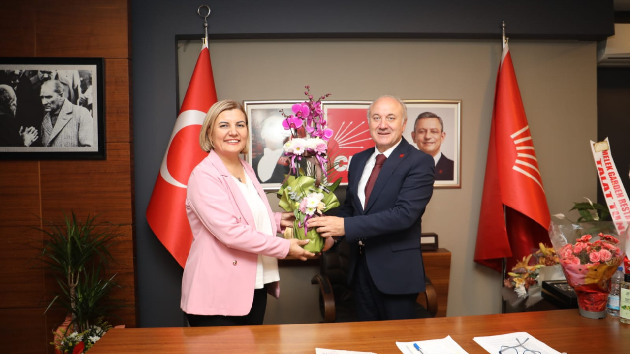 Fatma Kaplan Hürriyet'ten CHP Kocaeli İl Başkanı Erdem Arcan’a hayırlı olsun ziyareti