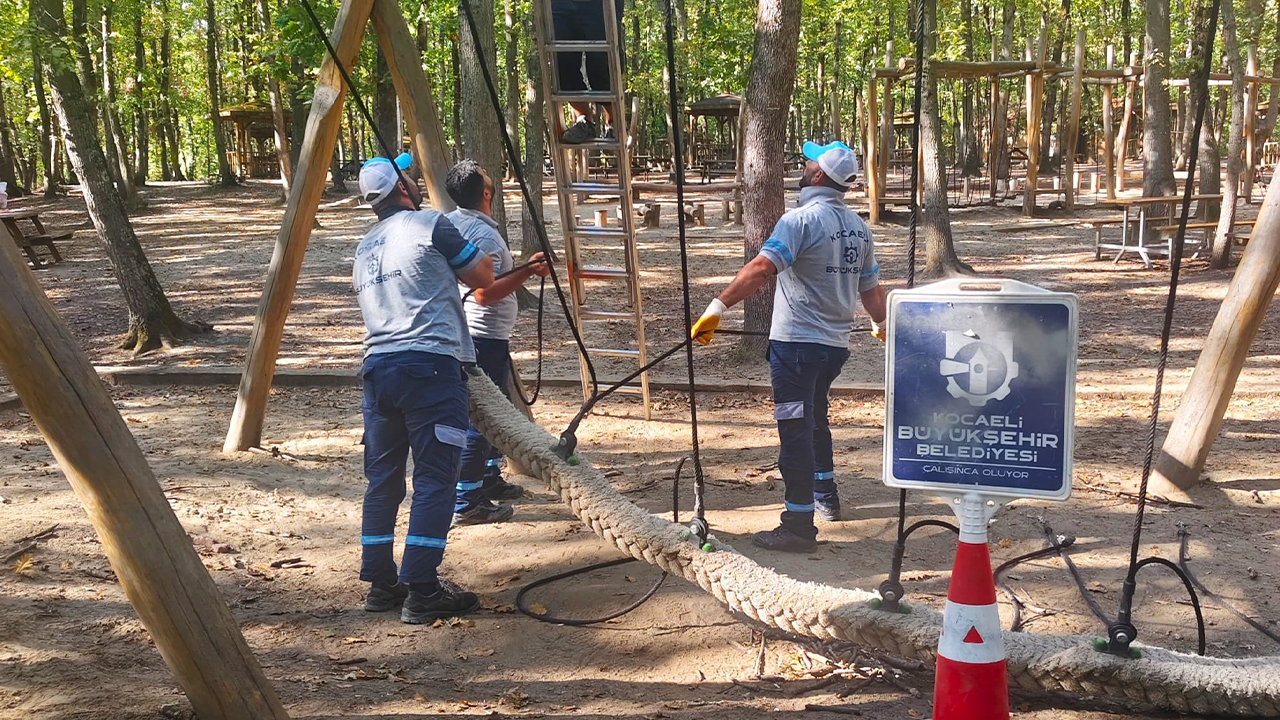 Ormanya’da bakım çalışması