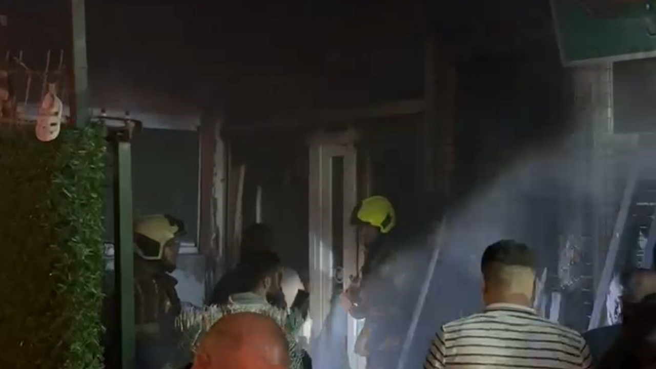 Bursa'da korkutan yangın: Alevler akaryakıt istasyonuna sıçramadan söndürüldü