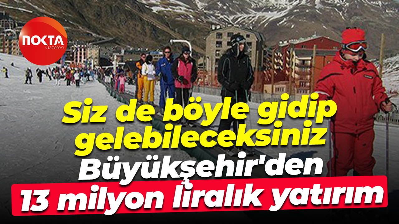 Kocaeli Büyükşehir Belediyesi’nden Kuzuyayla’ya 13 milyonluk yatırım