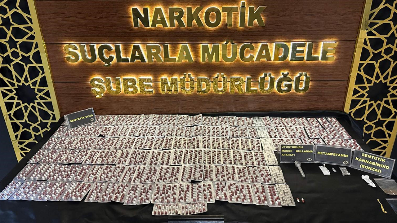 Sivas’ta uyuşturucu operasyonu!