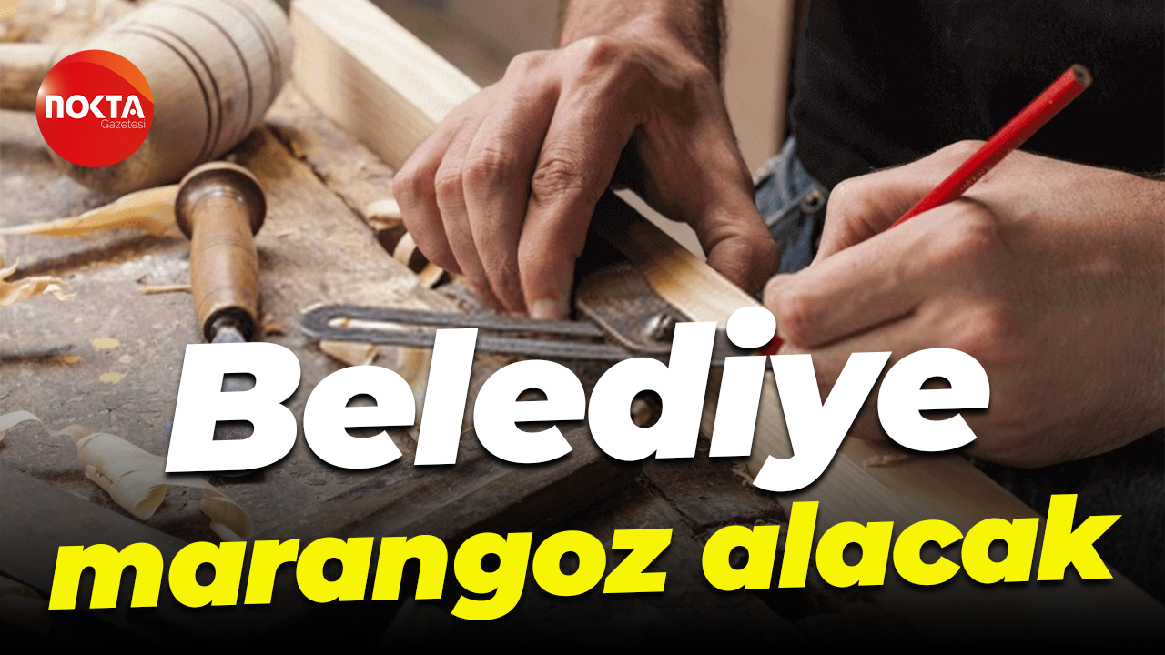 Belediye marangoz alacak