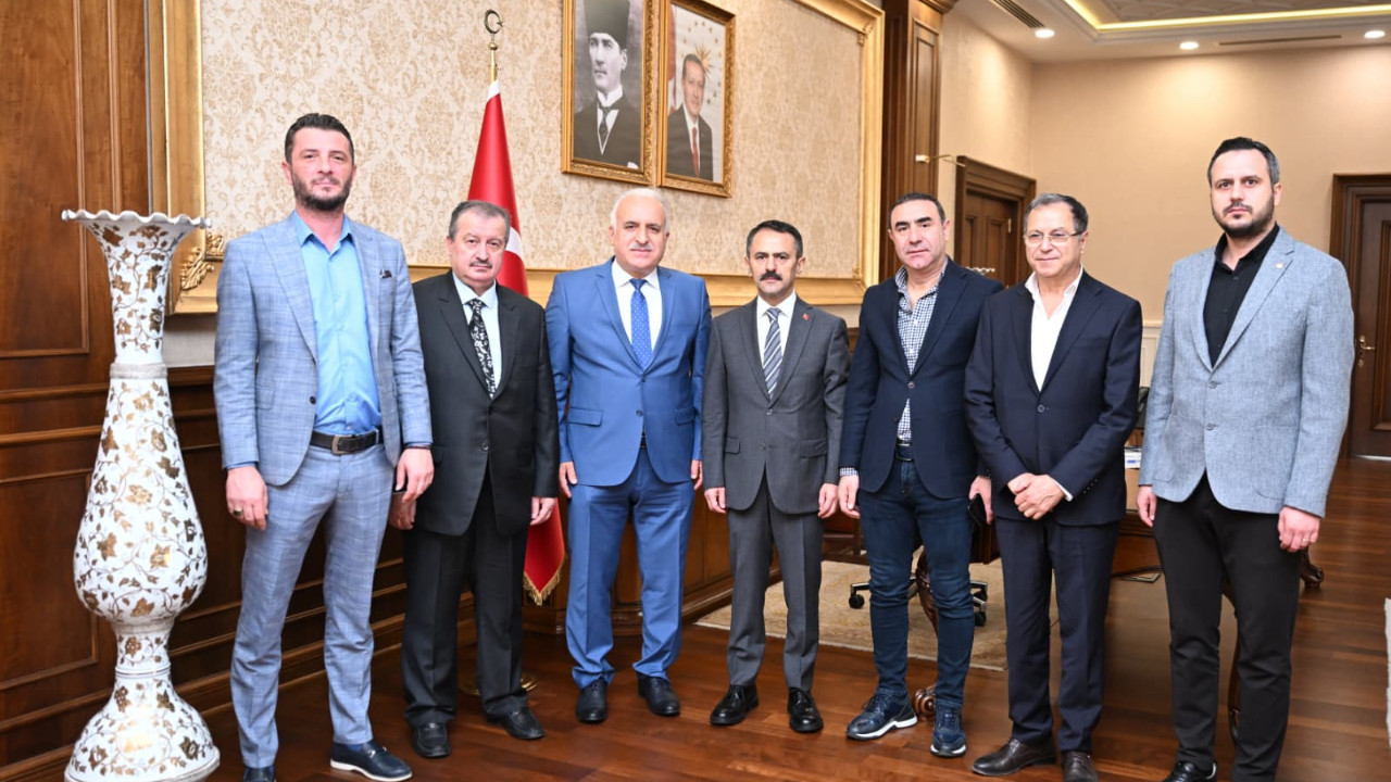 Kocaeli Kuyumcular Derneği’nden İlhami Aktaş'a ziyaret