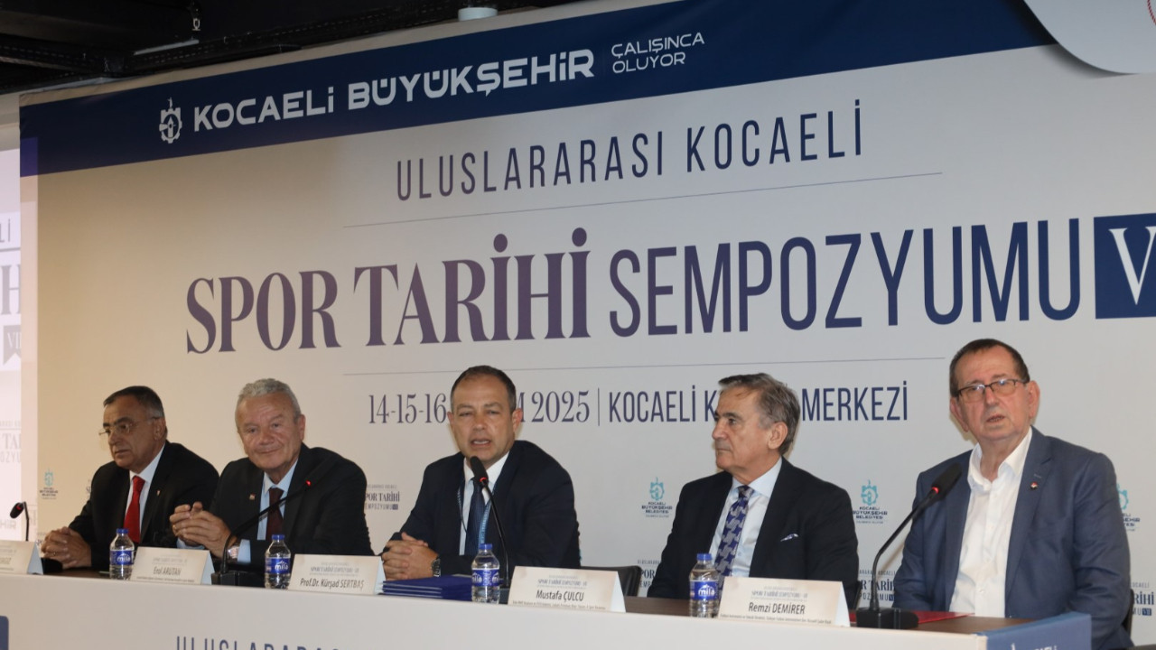Kocaeli Spor Tarihi Sempozyumu, amatör sporun isimlerini de bir araya getirdi