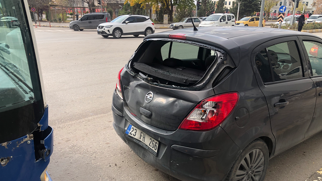 Elazığ'da korkutan kaza! Yaralılar var