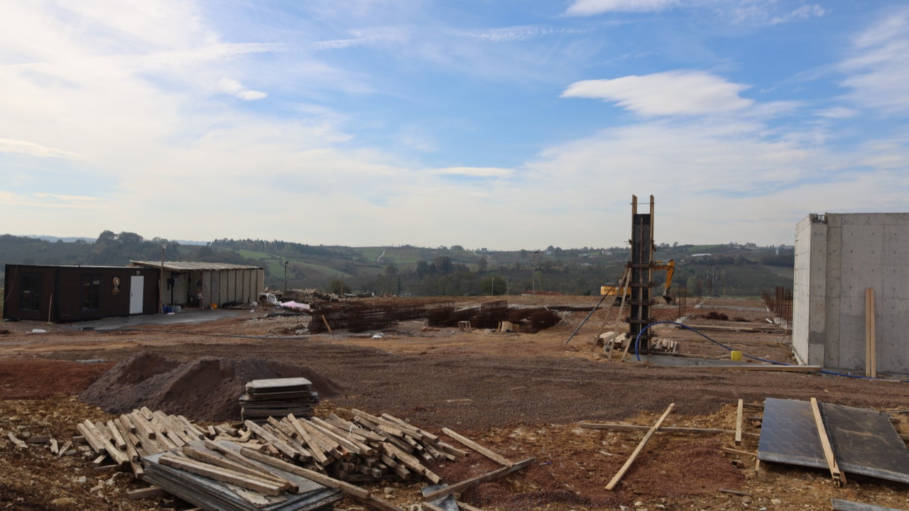 Kandıra Fındık Depolama Tesisi’nde ilerleme yüzde 20...