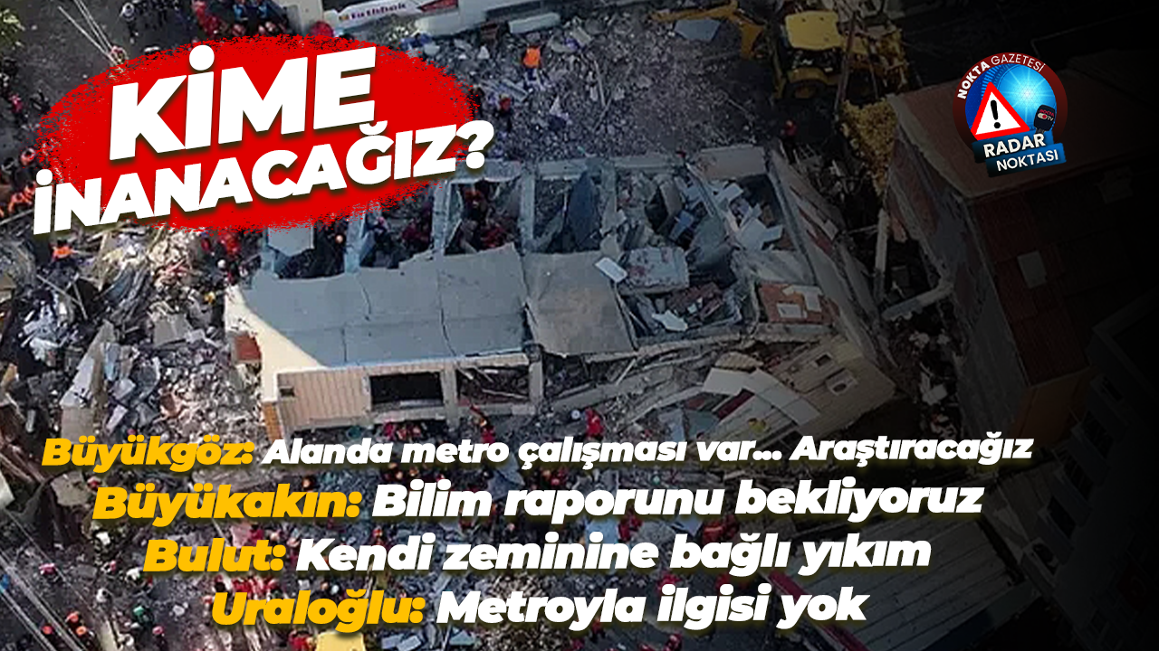Gebze’de devrilen Arslan Apartmanı’na dair kim doğruyu söylüyor? Tahir Büyükakın Uraloğlu’na katılıyor mu?