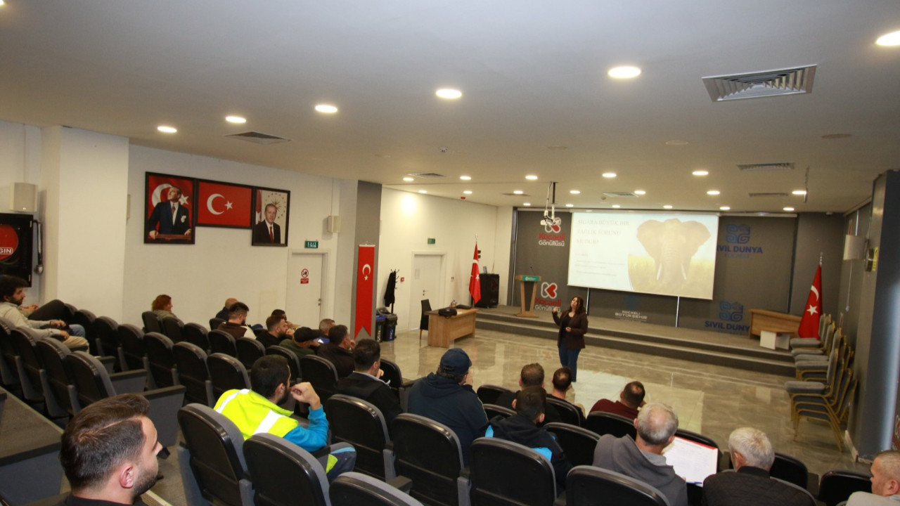 Kocaeli Büyükşehir Belediyesi'nden sigara bırakma eğitimi