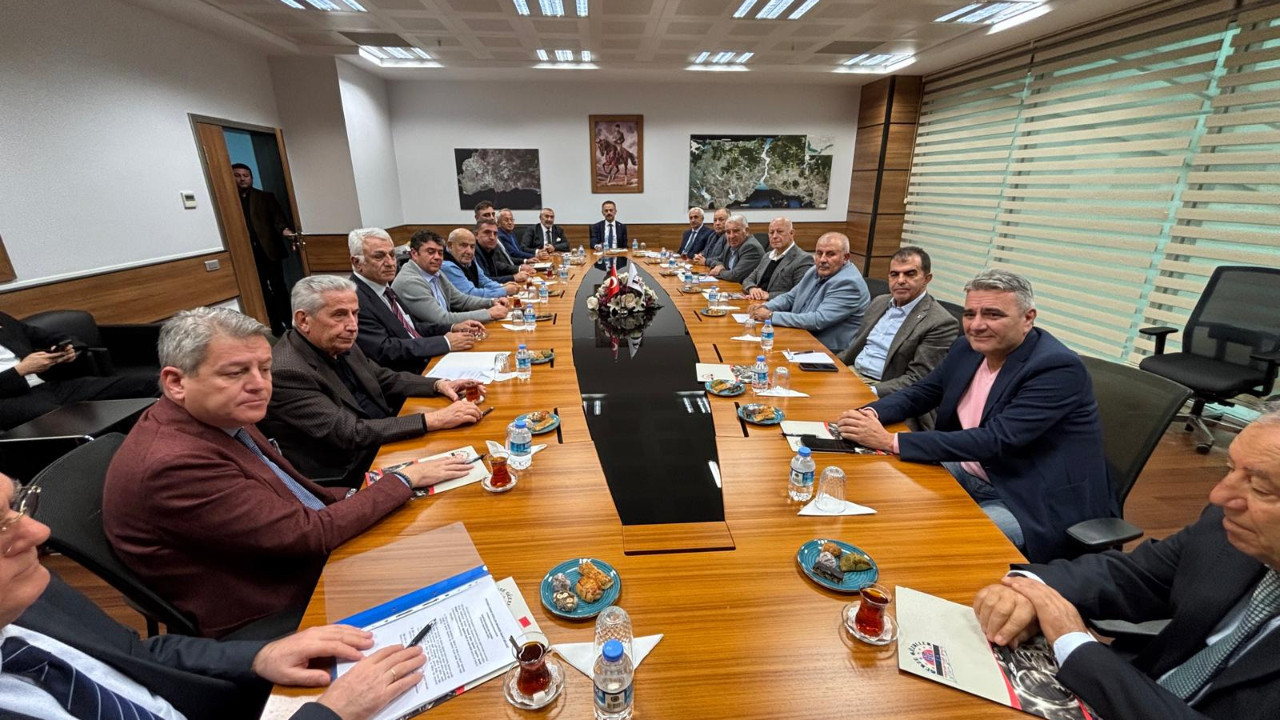 Güzeller OSB Müteşebbis Heyet Toplantısı İlhami Aktaş başkanlığında gerçekleşti