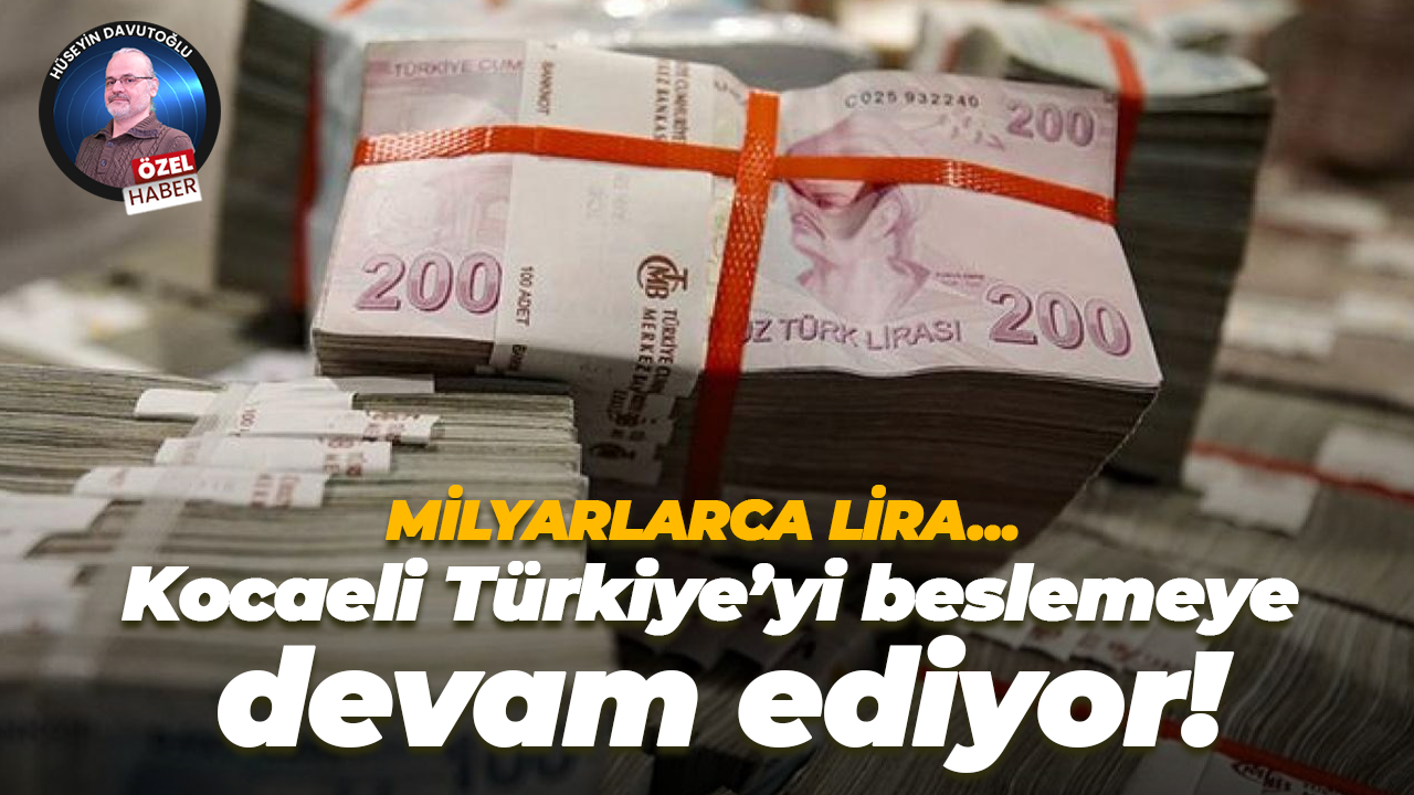 Milyarlarca lira… Kocaeli Türkiye’yi beslemeye devam ediyor!
