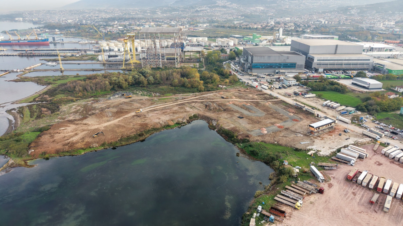 Başiskele'de Motorcu Eğitim Pisti'nde çalışmalar devam ediyor