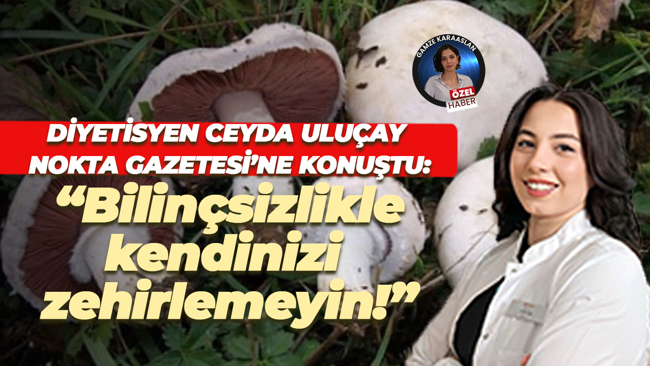 Diyetisyen Ceyda Uluçay Nokta Gazetesi’ne konuştu: “Bilinçsizlikle kendinizi zehirlemeyin!”