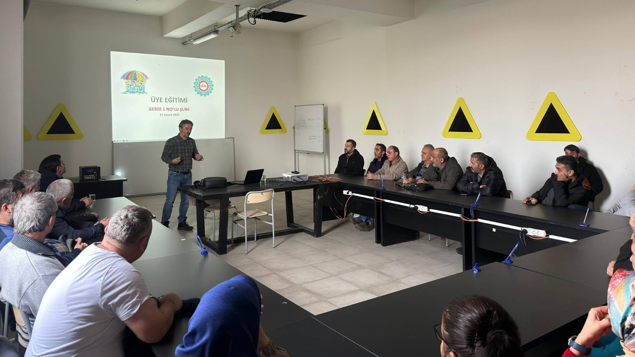 OMSA Metal’da sendikal eğitim saati!