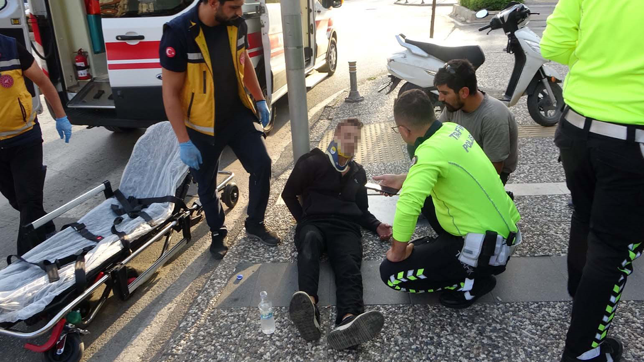 Antalya'da trafik kazası!