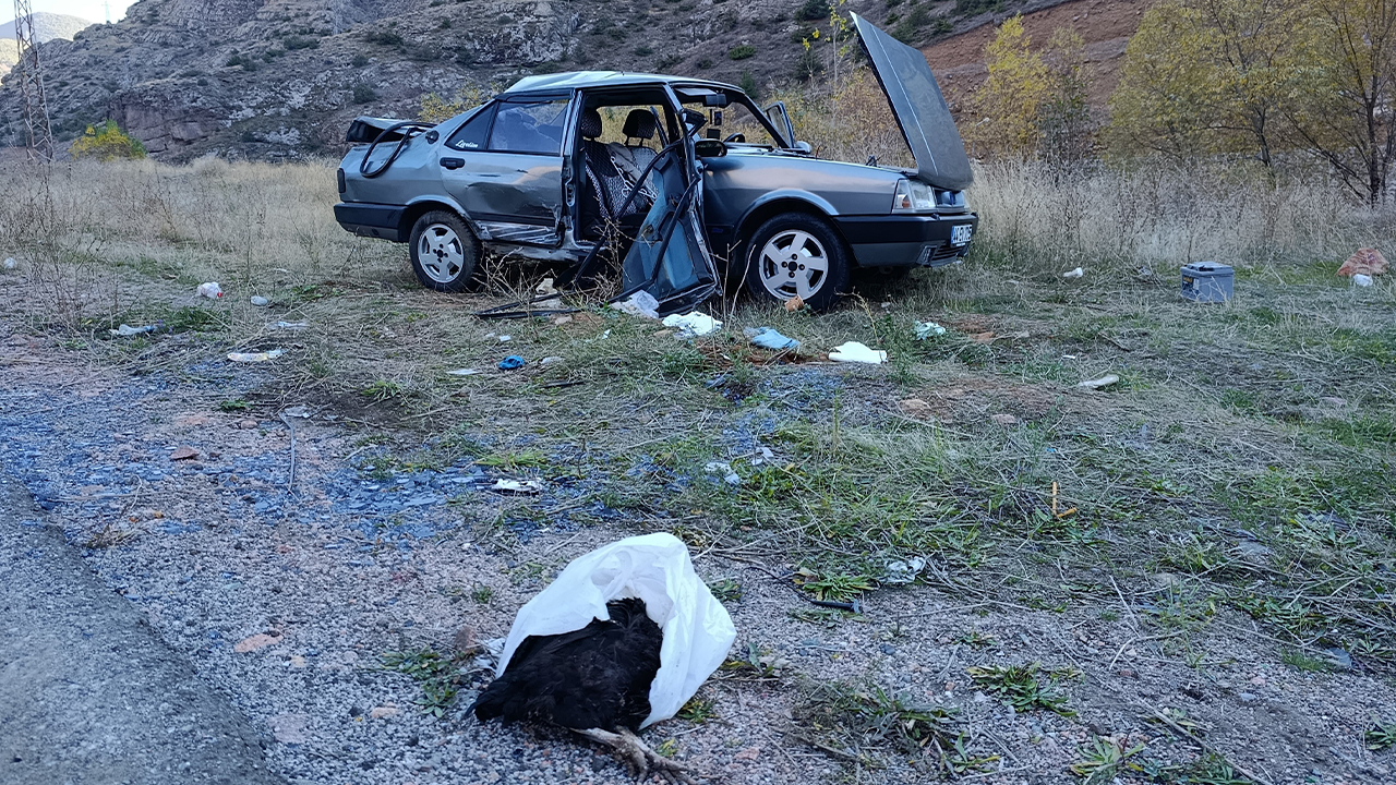 Gümüşhane'de trafik kazası: Yaralılar var