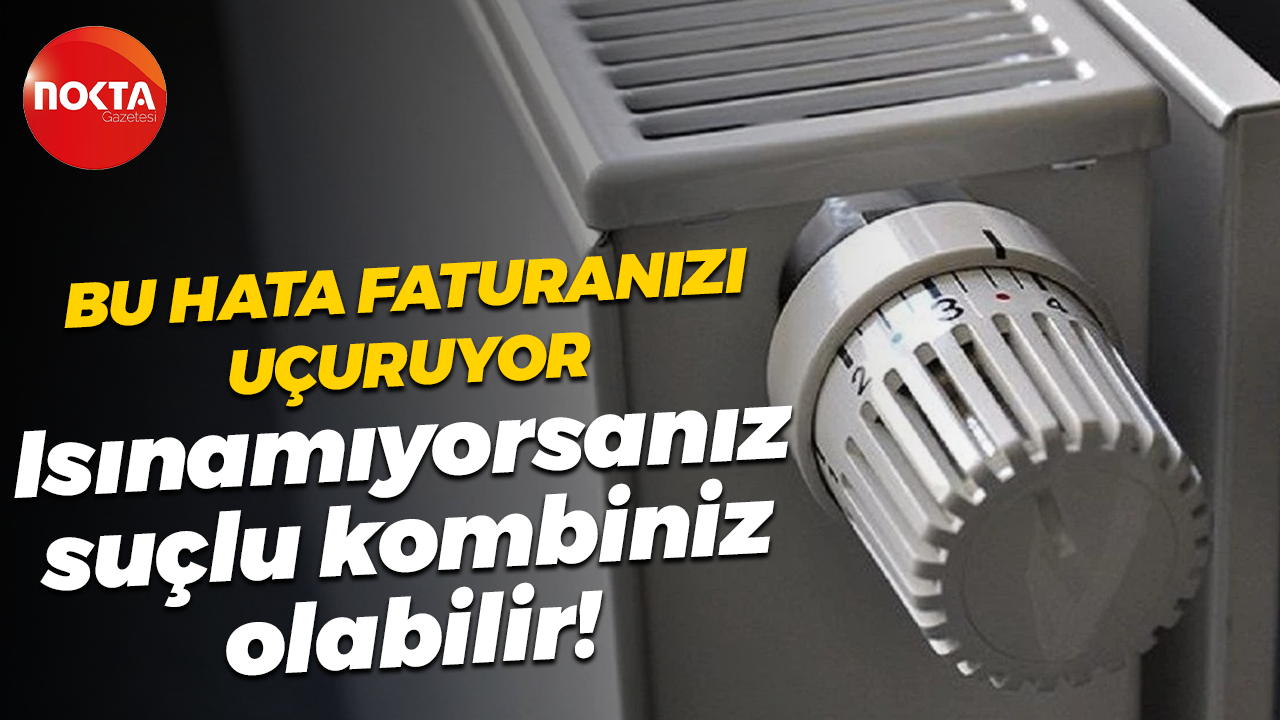 Isınamıyorsanız suçlu kombiniz olabilir!