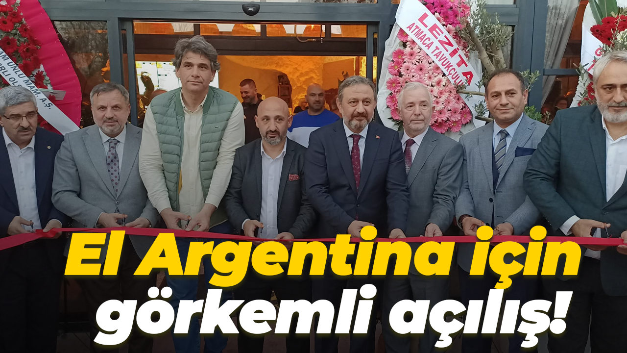El Argentina için görkemli açılış!