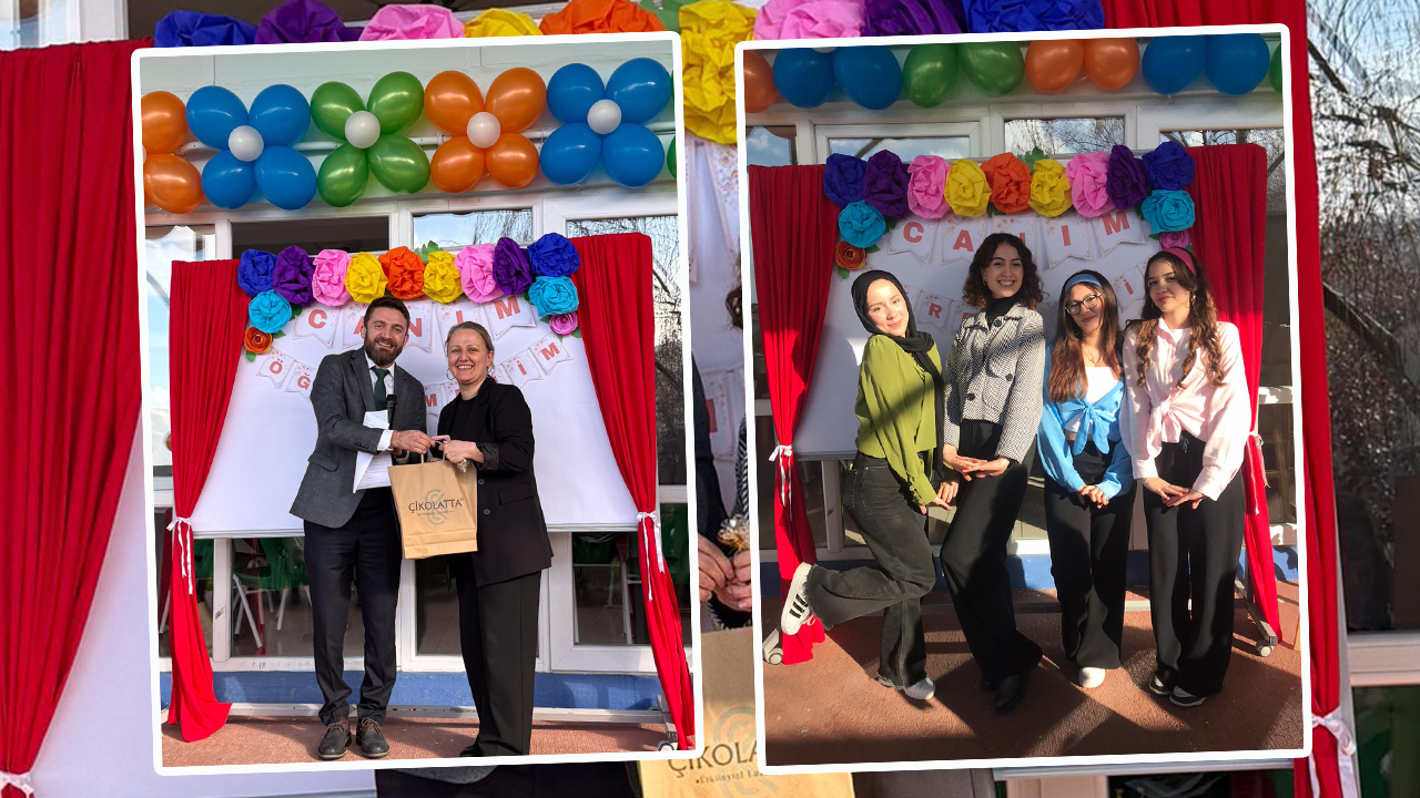 Gölcük Metin Çelik Eğitim Kurumları'nda coşkulu Öğretmenler Günü kutlaması