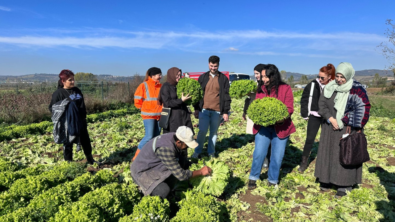 Tarım Akademisi'nde uygulamalı eğitim