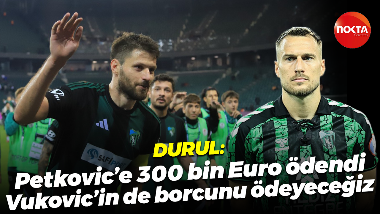Recep Durul: Petkovic’e 300 bin Euro ödendi… Vukovic’in de borcunu ödeyeceğiz