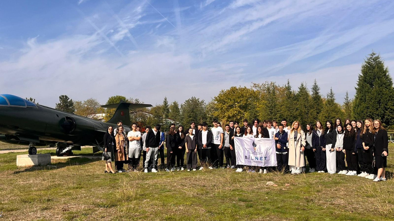 BİLNET öğrendilerinden KOÜ Havacılık ve Uzay Bilimleri Fakültesi’ne ziyaret