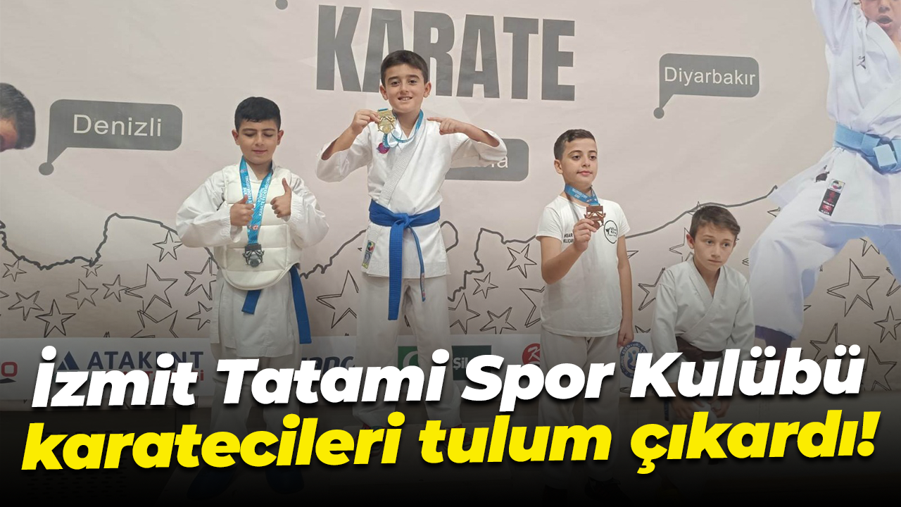 İzmit Tatami Spor Kulübü karatecileri tulum çıkardı!