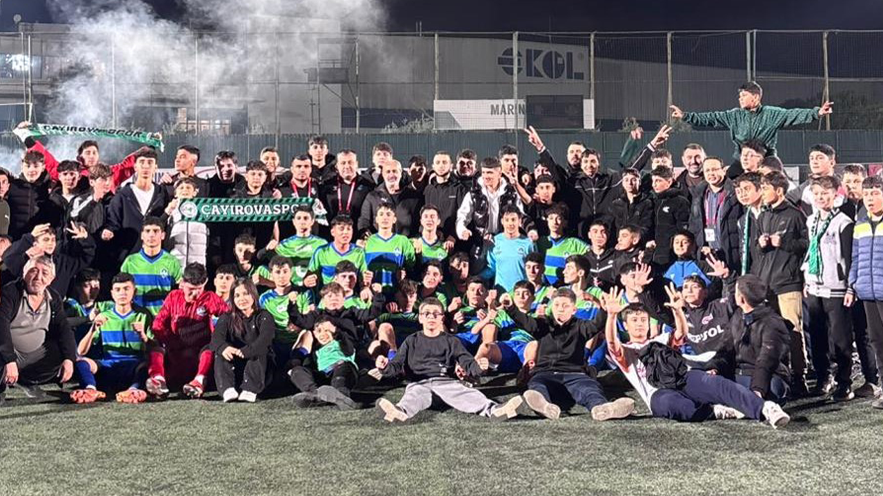 ÇESK u-16 Futbol Takımı zirveye adını yazdırdı!