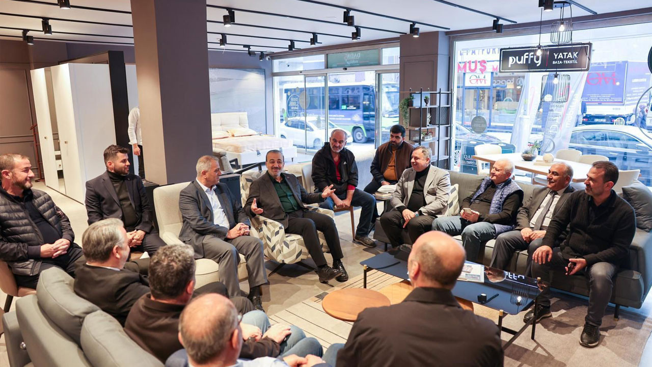 Şahin Talus’tan İzmit’te esnaf ziyareti