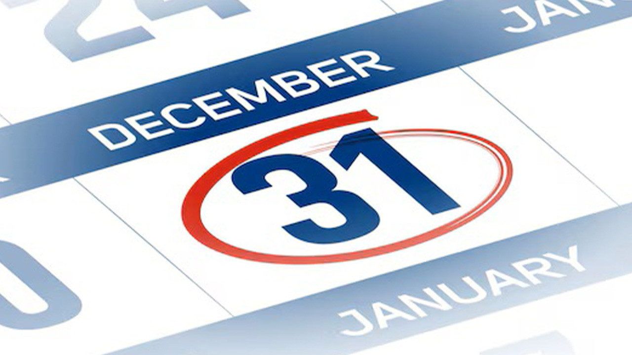 31 ARALIK YARIM GÜN MÜ? 31 Aralık Resmi Tatil Mi?