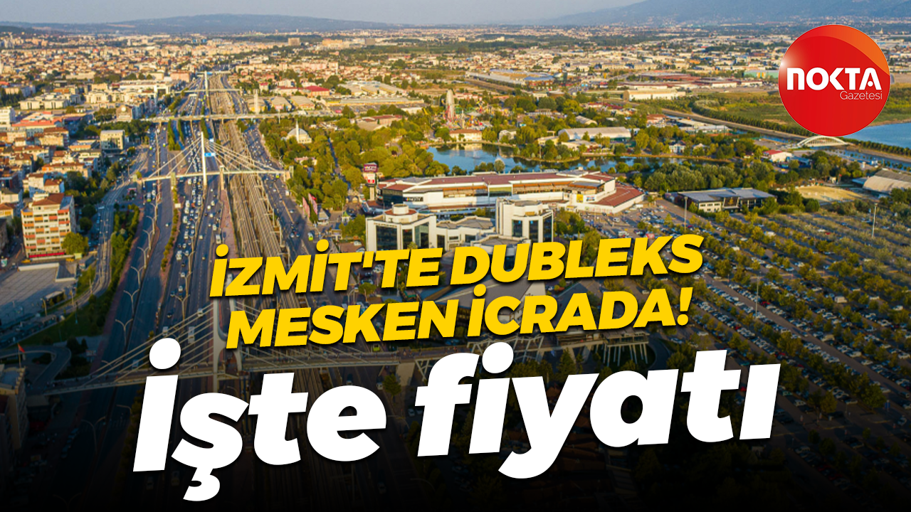 İzmit’te dubleks mesken icrada! İşte fiyatı