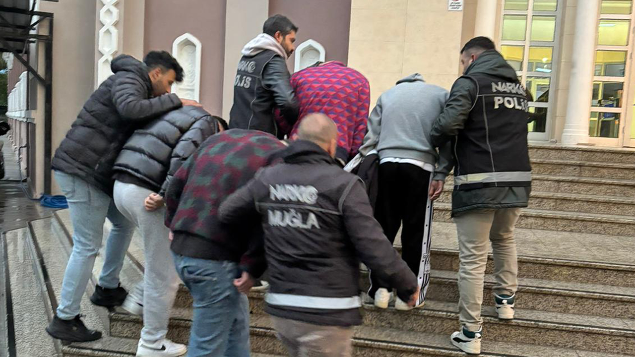 Muğla'da uyuşturucu operasyonu!