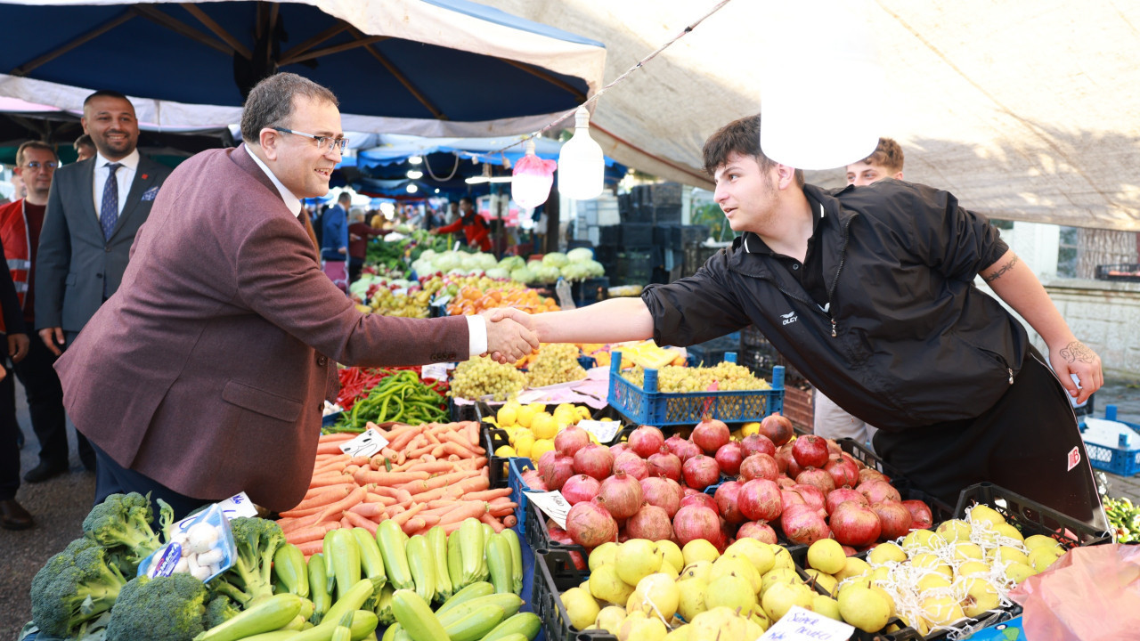 Başkan Gökçe’den Yavuz Sultan’da pazar ziyareti