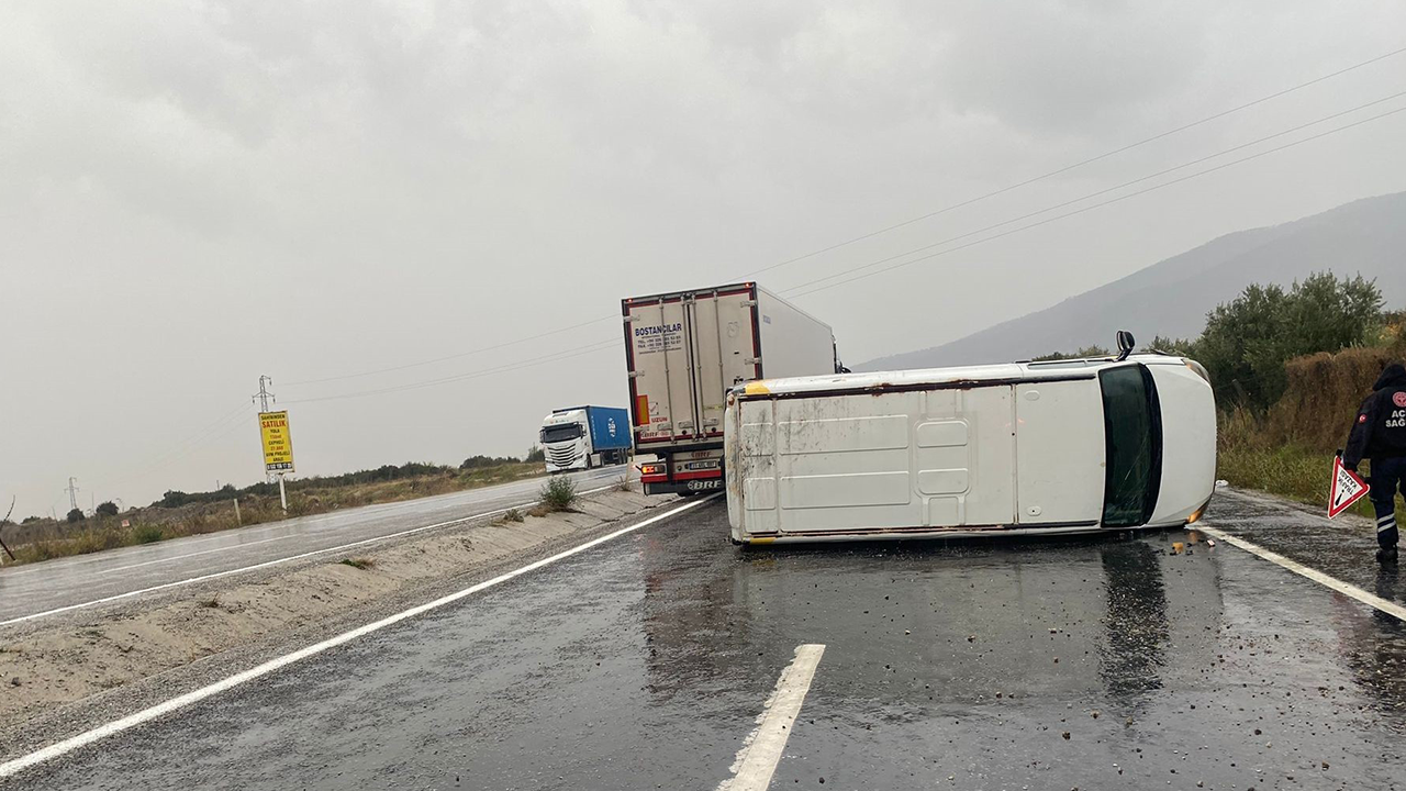 Denizli'de korkutan kaza: Kontrolden çıktı!