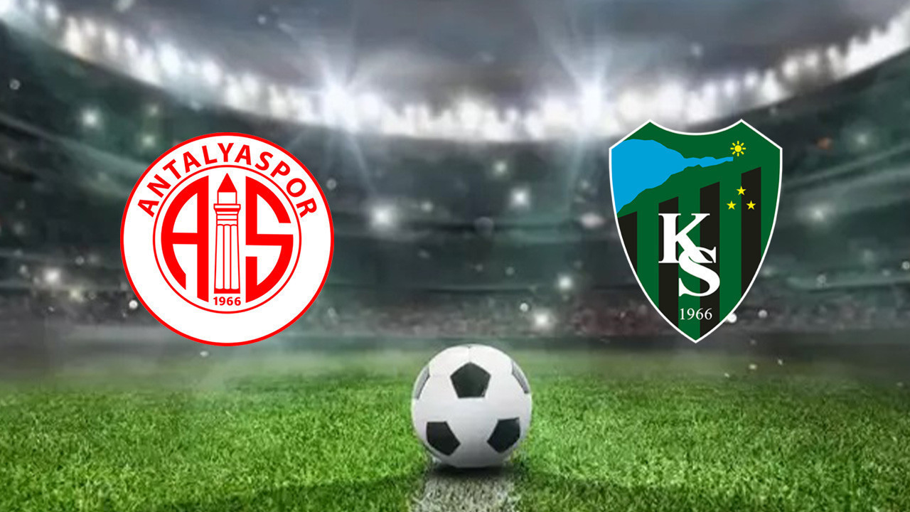 Kocaelispor'da kritik prova: Rakip Antalyaspor