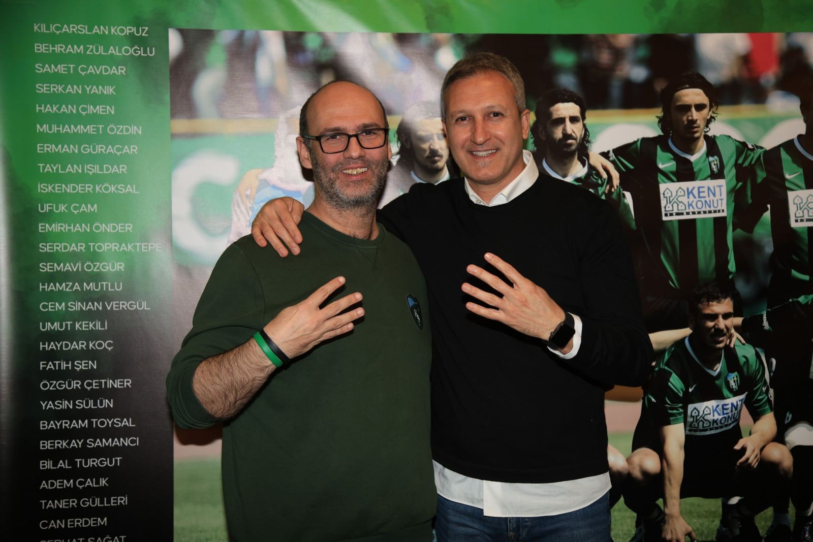 Kocaelispor’da 4 kuşak bir araya geldi - Resim: 1